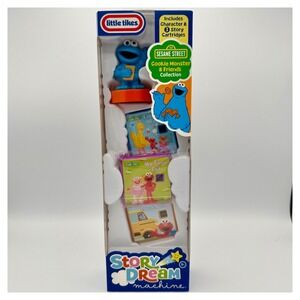 Little Tikes Story Dream Machine Kids OS Blue New Sesame Street Cookie Monster